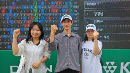 베트남 유학생들, 한국 남자골프에 매료되다