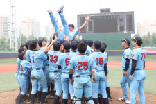 휘문중, 충암중 누르고 서울시 중학교 야구대회 우승