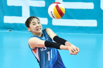 '박혜민 버텨냈다' GS칼텍스, 도로공사에 3:0 승리로 선두 탈환