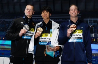 황선우, 자유형 100ｍ 한국 최초 세계선수권 결승행...준결승 3위