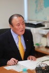 기자회견 나선 서병문 배구협회장 불신임 부결, 정상으로 돌려놓겠다