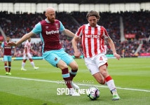 [EPL 영상] 공방전 스토크, 웨스트햄 0-0 무승부… 1계단 하락