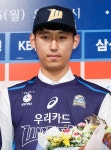 [포토S] 프로배구 드래프트 전체 1순위 한성정