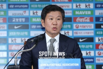 [1보] 정몽규 협회장, “조직 개편한다…기술위 개편은 차후 발표”