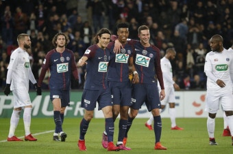 [쿠프 드 프랑스 리뷰] '네이마르-음바페 결장' PSG, 갱강 4-2 완파···16강 진출