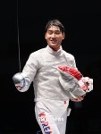 준우승 男 사브르 김정환, 맏형으로서, 빈손으로 갈 수 없었다
