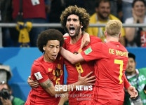[월드컵 리뷰] '0-2→3-2' 벨기에, 일본에 대역전승 끝 8강 진출
