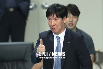 [포토S] 신영철 감독, '우리 선수들 따봉'