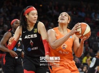 박지수 31초 출전, 라스베이거스는 2연승