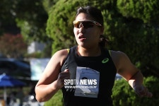 [포토S] 뜨거운 가을 햇살 아래 러닝