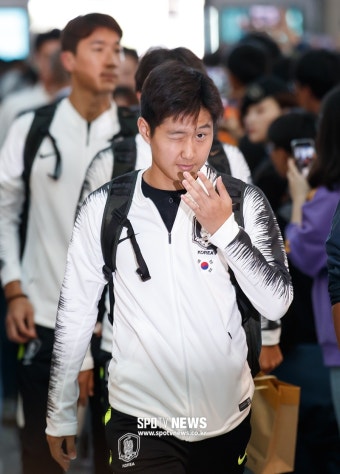 [포토S] 이강인, '찡그린 얼굴도 귀여워'