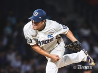 NC 김진성, 창원 훈련 합류…美 캠프 복귀 여부 미정