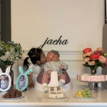 김성은, 아들 백일잔치 공개…셋째라 백일상 대여할 열정은 없고, 손수 차렸다