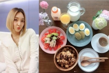 10살 연하♥ 바다, 애엄마되고 소박한 아침이 이정도…집콕 진수성찬