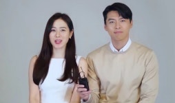 현빈손예진, 열애 인정 후 첫 동반 광고…미소 못 숨기는 '현실 연인'