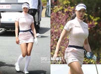 [스토리S] KLPGA 흥행 아이콘 유현주, 독보적 아름다움 뽐내는 필드 위 비너스