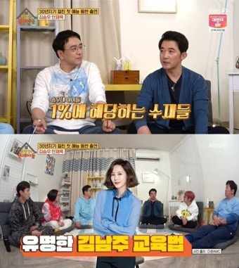 김승우, 1% 수재 자녀 교육법…