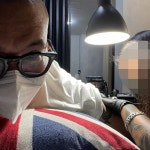 구준엽, 두피 문신 후 맷집까지 세졌나…팔 타투 받으면서도 평온