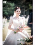 써니힐 빛나, 훈남 동창 남편과 미술관 결혼식…날씨만큼 예쁜 부부