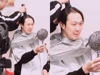 하하, 정준하와 삭발 감행하며 눈물 그렁…같이 슬퍼해주세요