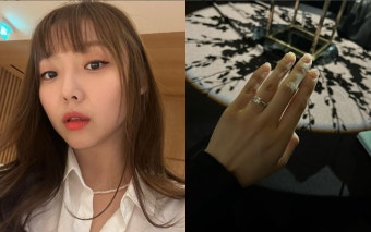 '미쓰에이 출신' 민, 결혼 예고?…약지에 다이아 반지 '반짝'