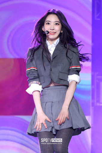 [포토S] 르세라핌 사쿠라, '샤랄라~'