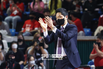 [포토S] 전희철 감독, '우승이 보인다!'