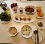 박군, ♥한영이 새벽 4시반에 차려준 신혼밥상…반찬이 도대체 몇개야 