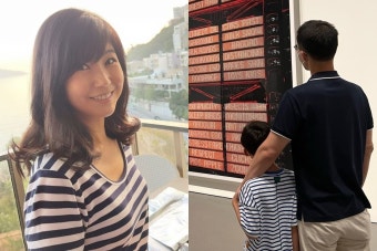 그새 그리웠네~ 강수정, 서울 날아온 '금융맨 남편' 공개 …부자가 판박이