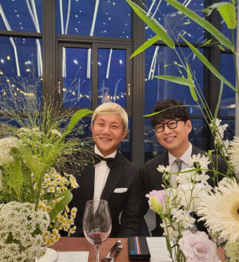 안재욱, 조세호 결혼식 참석 10년 인연 소중한 결실