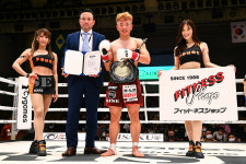 일본 챔피언 이찬형, 2년 9개월 만에 복귀전 승리