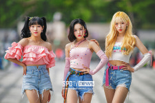 걸그룹 하이큐티, 더블지 FC 14에서 라운드걸 도전