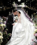 황재균♥ 지연, 결혼식 사진 공개 예쁘고 행복하게 살겠다…아이유 항상 여왕처럼 살아