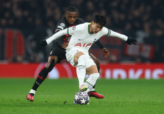 [UCL REVIEW] '홈 역전 실패' 답답한 토트넘, 챔스 16강 탈락…AC밀란에 합계 0-1 패