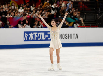 [피겨 세계선수권] '은메달' 이해인, 김연아 이후 10년 만에 세계선수권 메달 쾌거