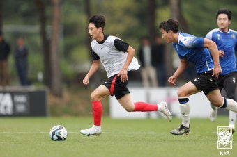 한국 U-20 인천에 2-1 승리…이선호·박승호 득점