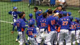 윤석열 대통령 심판 변신…가동초 끝내기 홈스틸로 초대 챔프 등극!