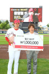 KIA 임기영·윤영철 5월 MVP 선정...윤영철 시상금 절반 기부