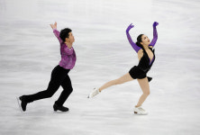 [피겨 GP] 아이스댄스 임해나-예콴, 시니어 그랑프리 3차 대회 리듬 댄스 8위