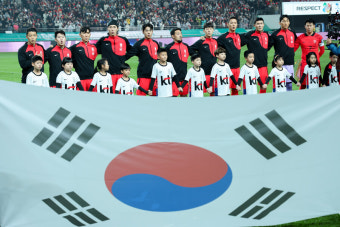 [현장 REVIEW] 이강인 택배 →조규성 득점…한국 싱가포르에 1-0 리드 (전반 종료)