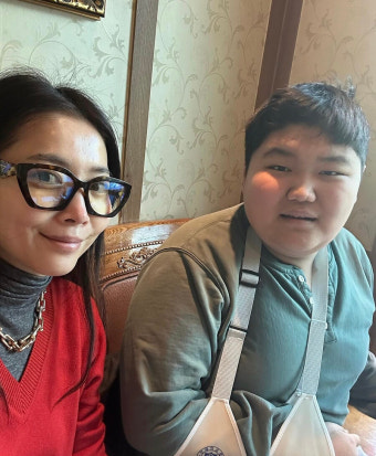 오윤아, 발달장애 子 수술 근황 