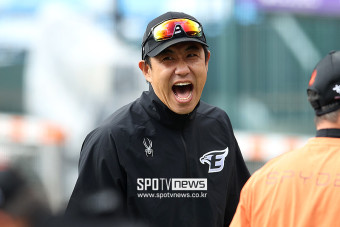 [포토S] 김강민, '한화에서 행복해요'