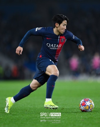 '한글 유니폼' 입은 이강인 풀타임…PSG는 랭스와 2-2 무승부
