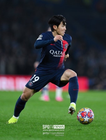 이강인 선발 출전→프랑스 현지는 '최하점' 혹평…PSG 컵대회 결승 진줄