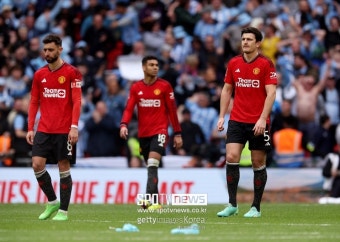 '3-0→3-3→승부차기' 맨유, 2부 리그 코벤트리에 진땀승…맨시티와 FA컵 우승 놓고 격돌