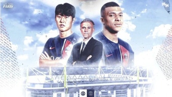 '리그1 우승 확정 택배' 이강인 이주의 팀 등극! 음바페와 더블 모델, UCL 4강 선발 기대감 ↑