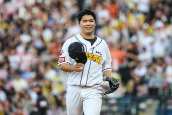 '산체스 7이닝 KKKKKKK' 한화, 1위 KIA 처음 꺾었다…정은원·페라자 쾅쾅[광주 게임노트]