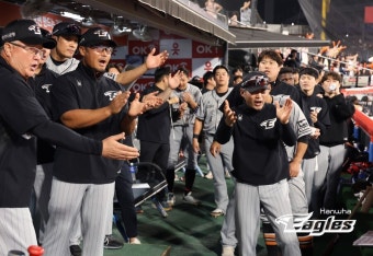 한화 투타 리그 1위라고?…'김경문 매직' 어쩌면 당연한 결과다