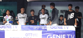 '삼성 7점 냈는데' 장맛비에 날아갔다…수원 삼성-kt전 우천 취소, 30일 더블헤더 편성