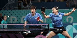 '한국탁구 12년 만에 메달' 신유빈·임종훈, 혼합복식서 홍콩 4-0 대파하고 동메달 [올림픽 NOW]